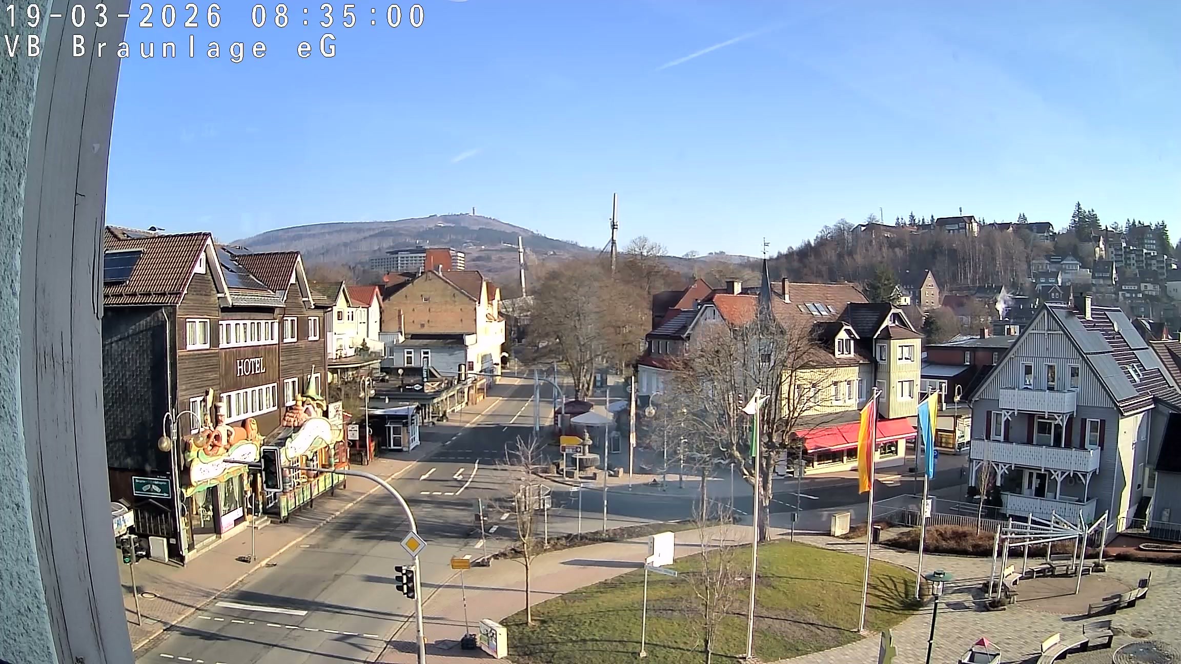 Archived image Webcam Braunlage - City Centre