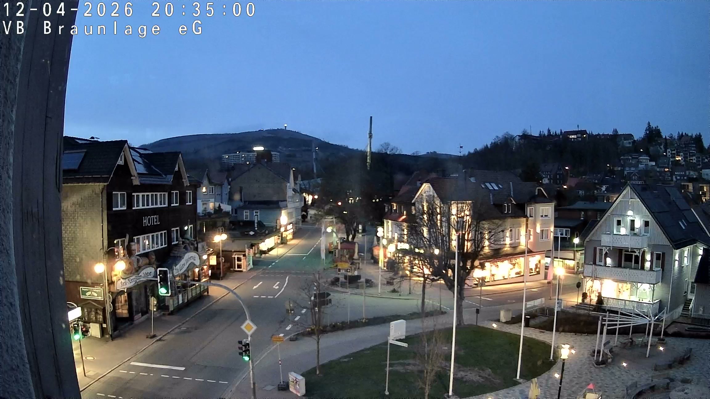 Archived image Webcam Braunlage - City Centre