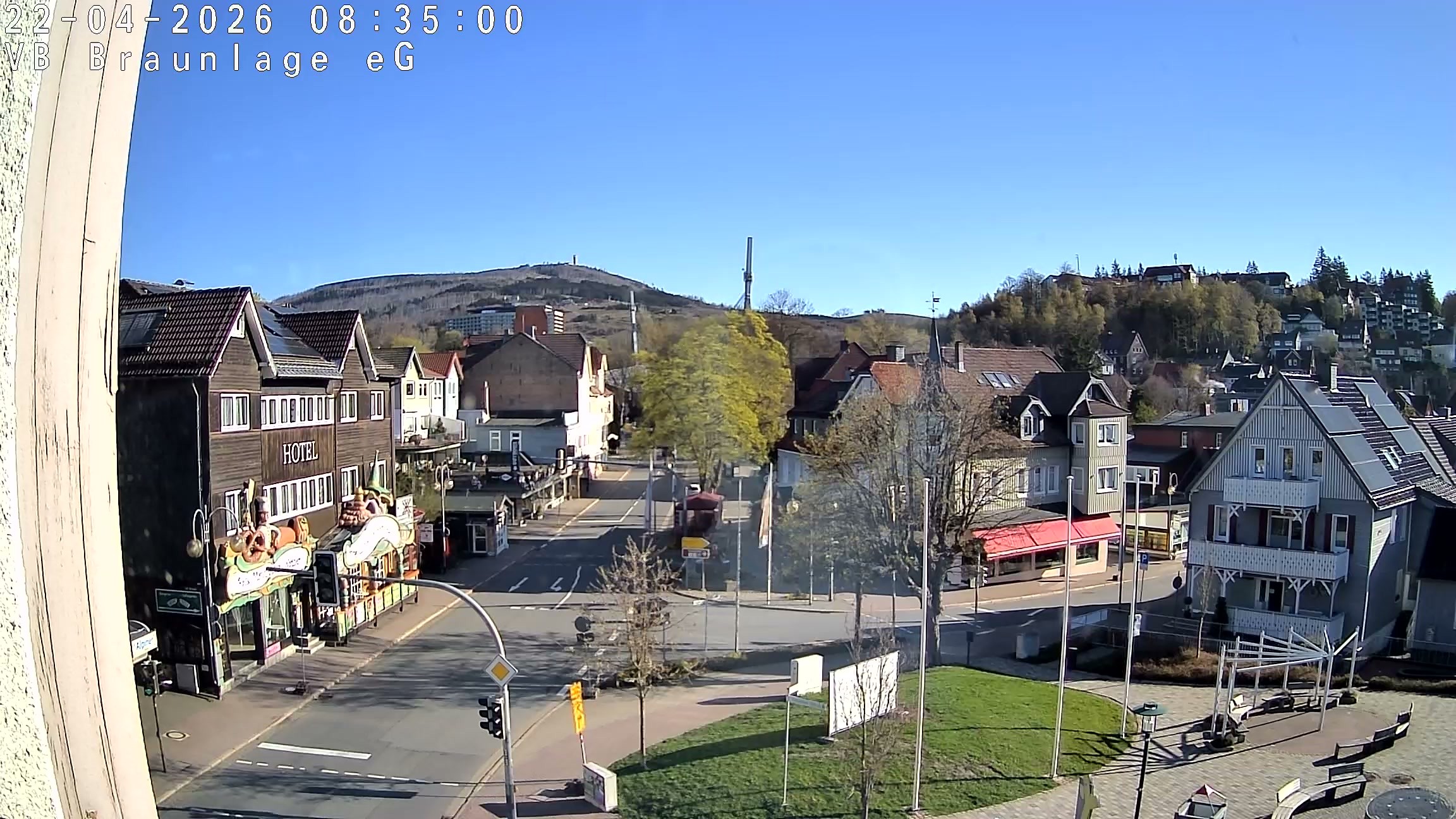 Archived image Webcam Braunlage - City Centre
