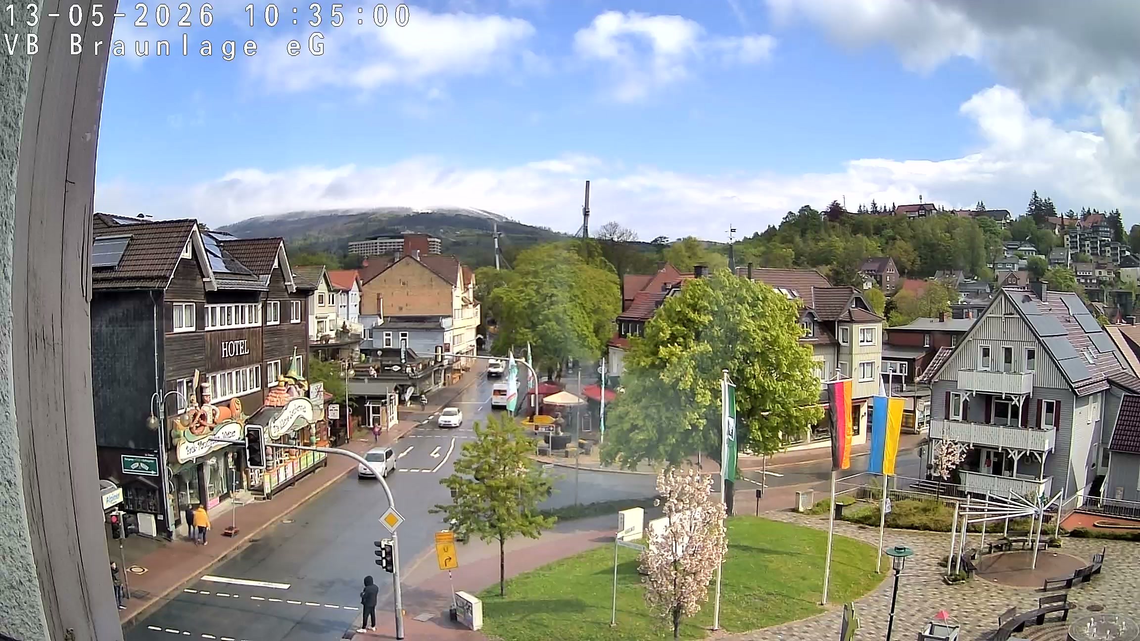 Archived image Webcam Braunlage - City Centre