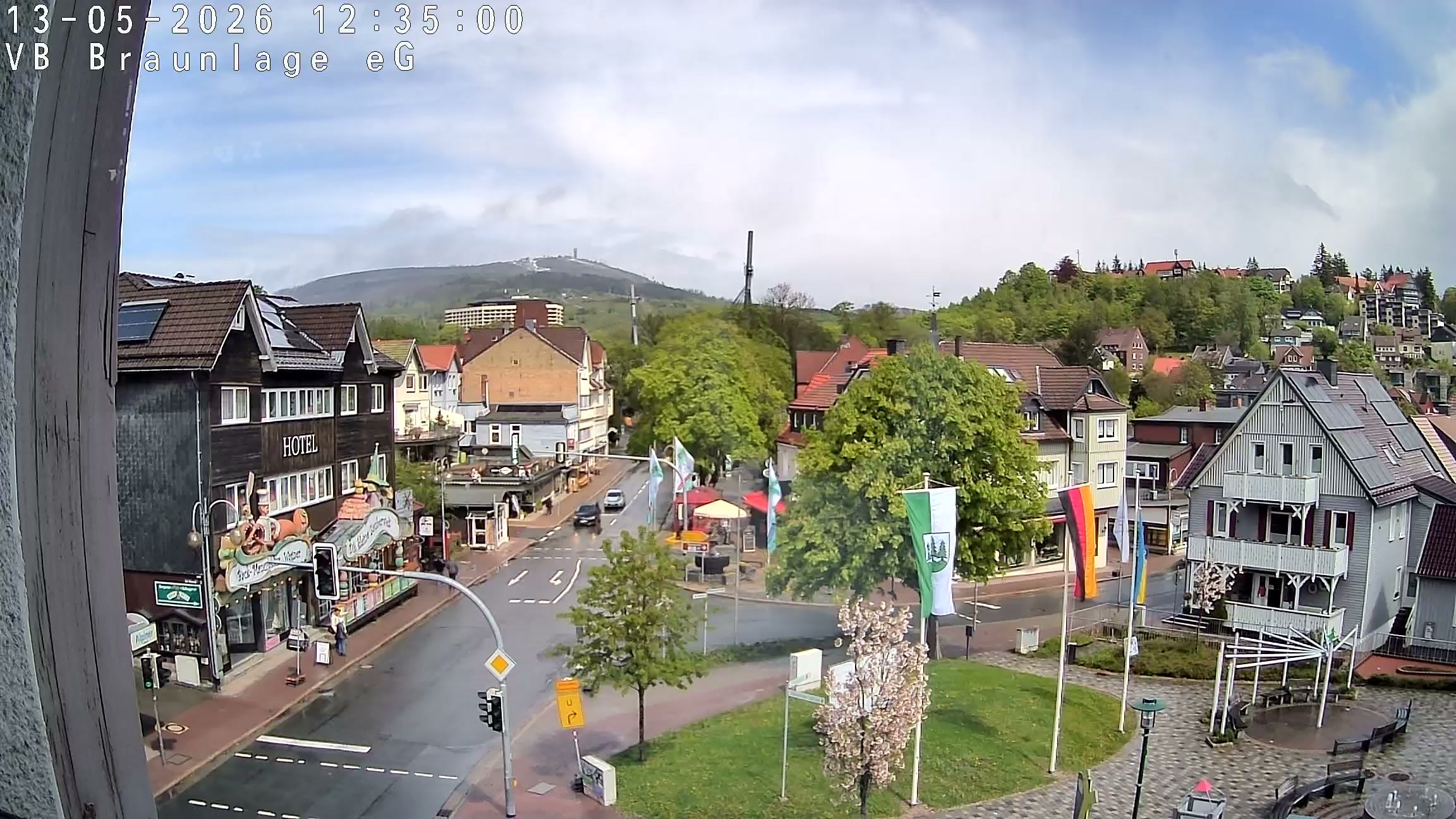 Archived image Webcam Braunlage - City Centre