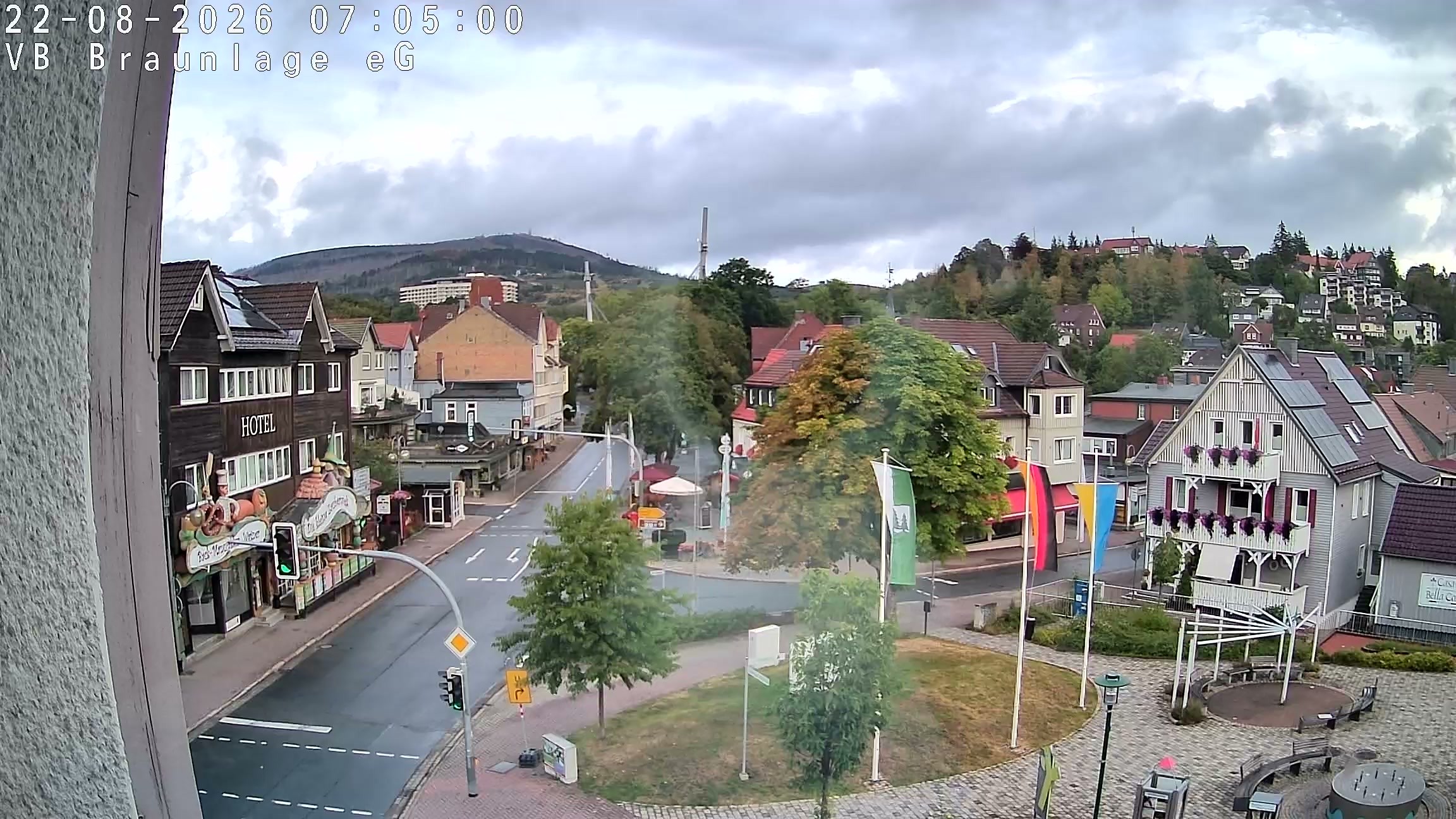 Archived image Webcam Braunlage - City Centre