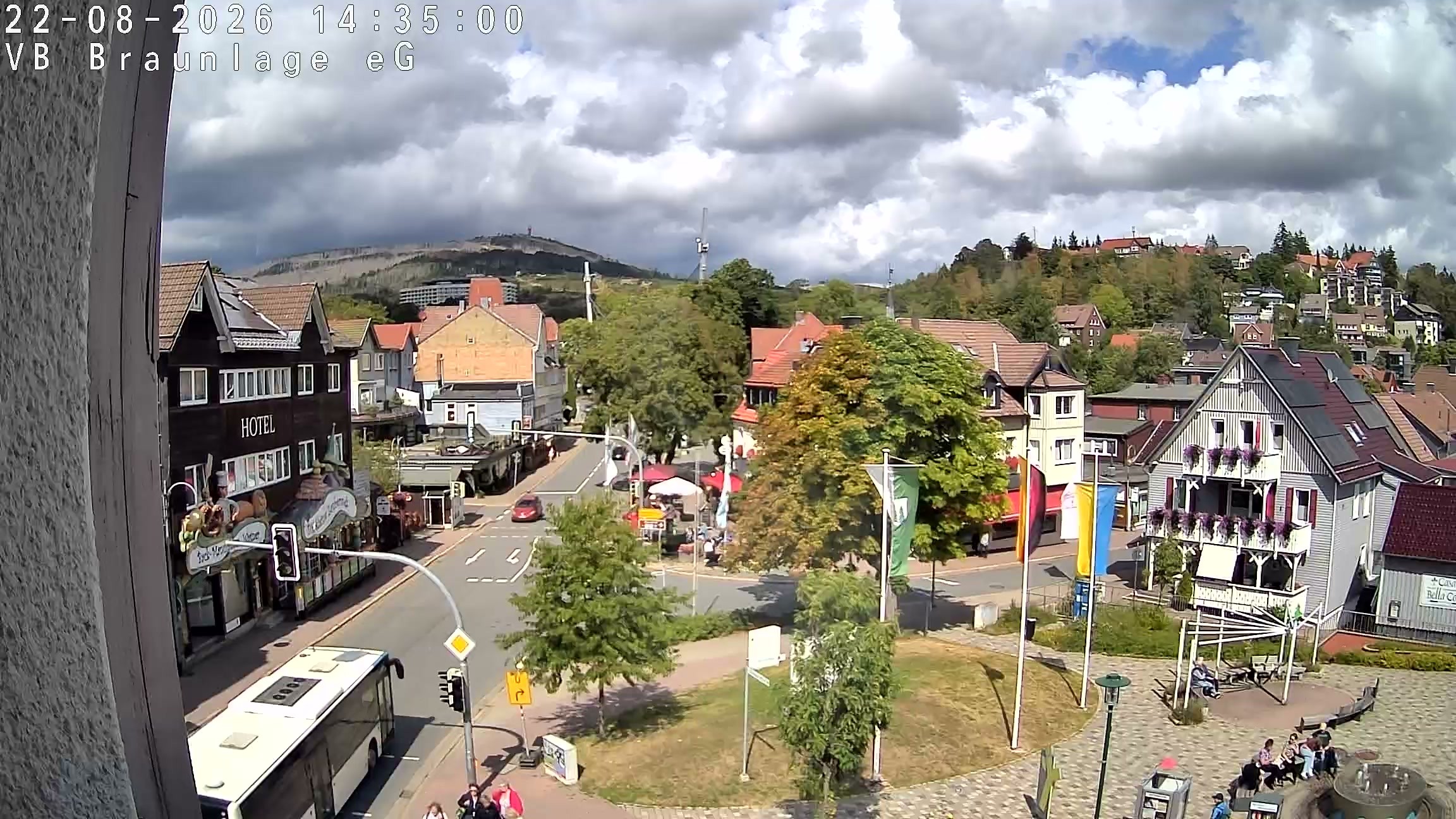 Archived image Webcam Braunlage - City Centre