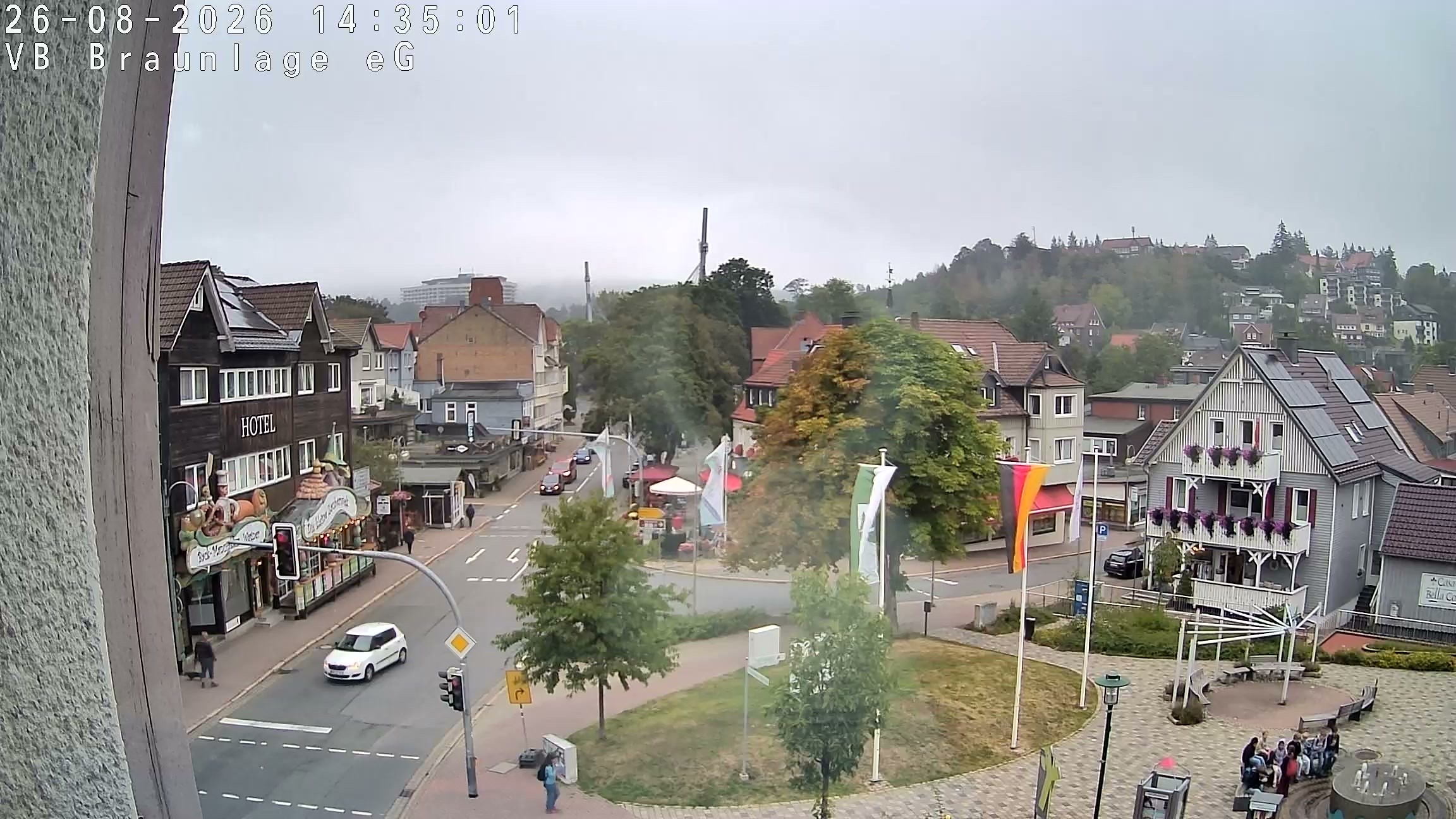 Archived image Webcam Braunlage - City Centre