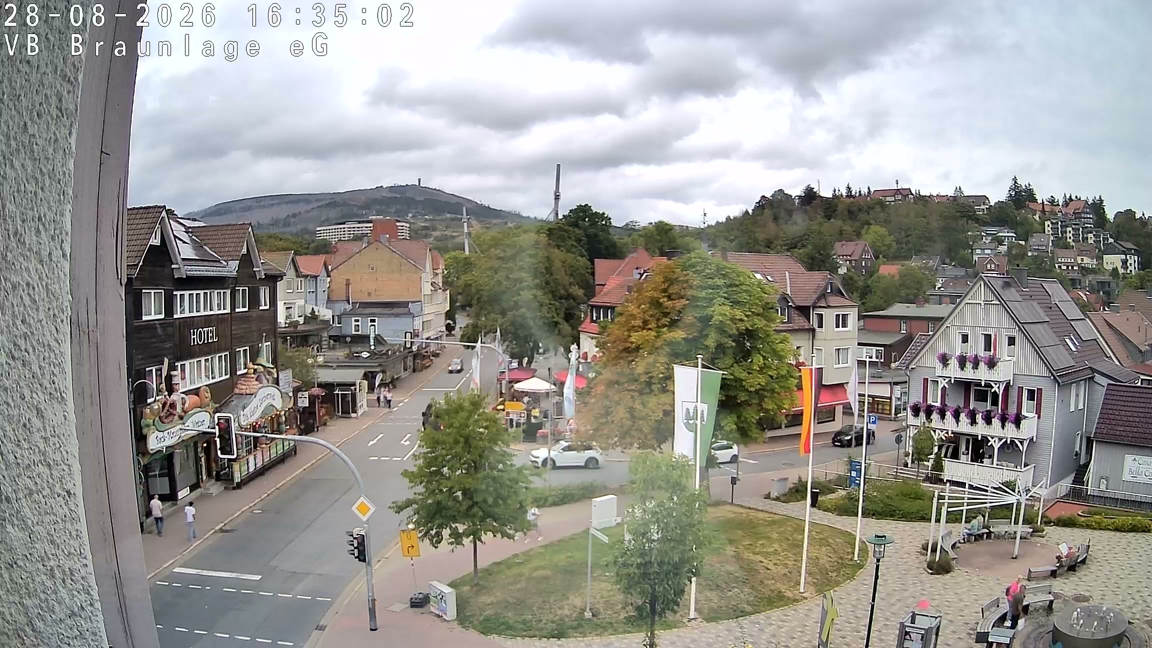 Archived image Webcam Braunlage - City Centre