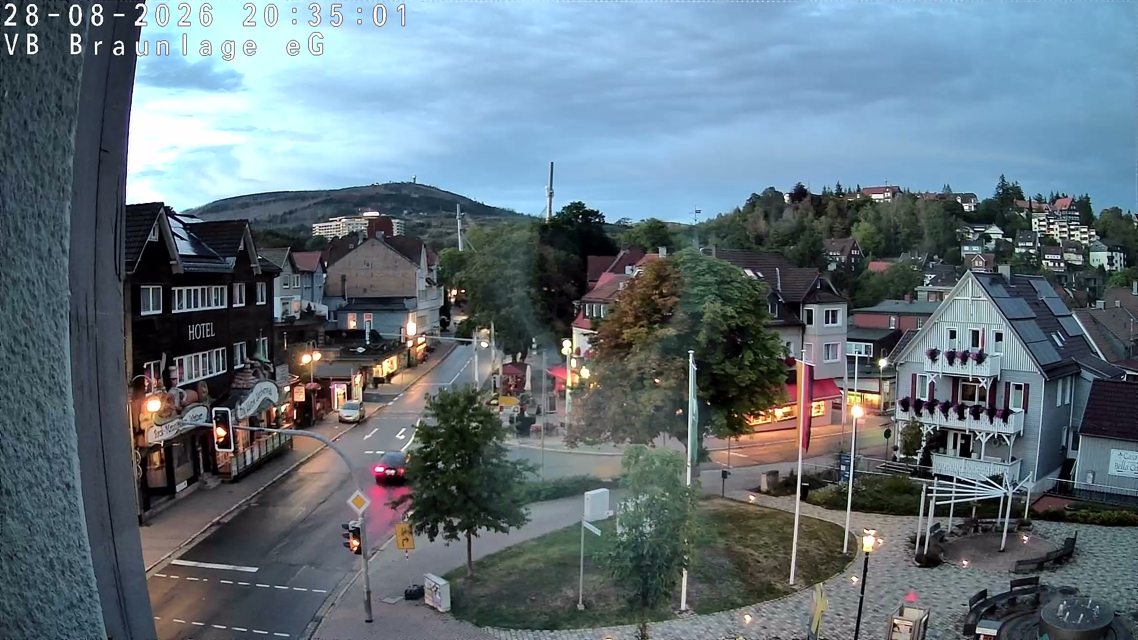 Archived image Webcam Braunlage - City Centre