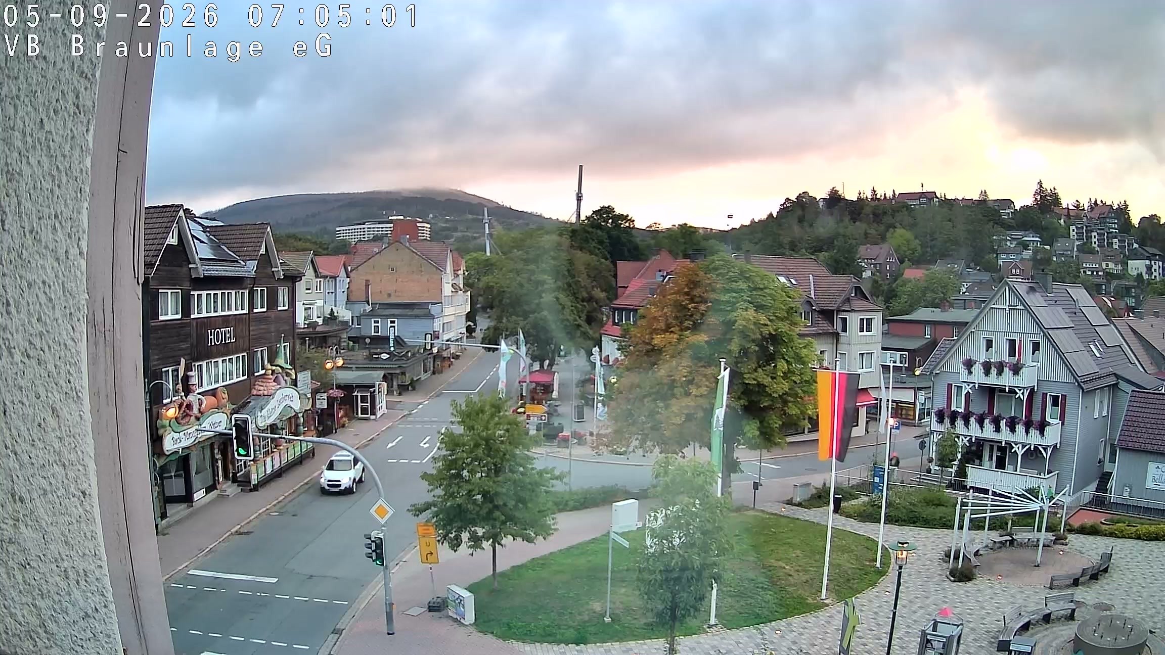 Archived image Webcam Braunlage - City Centre