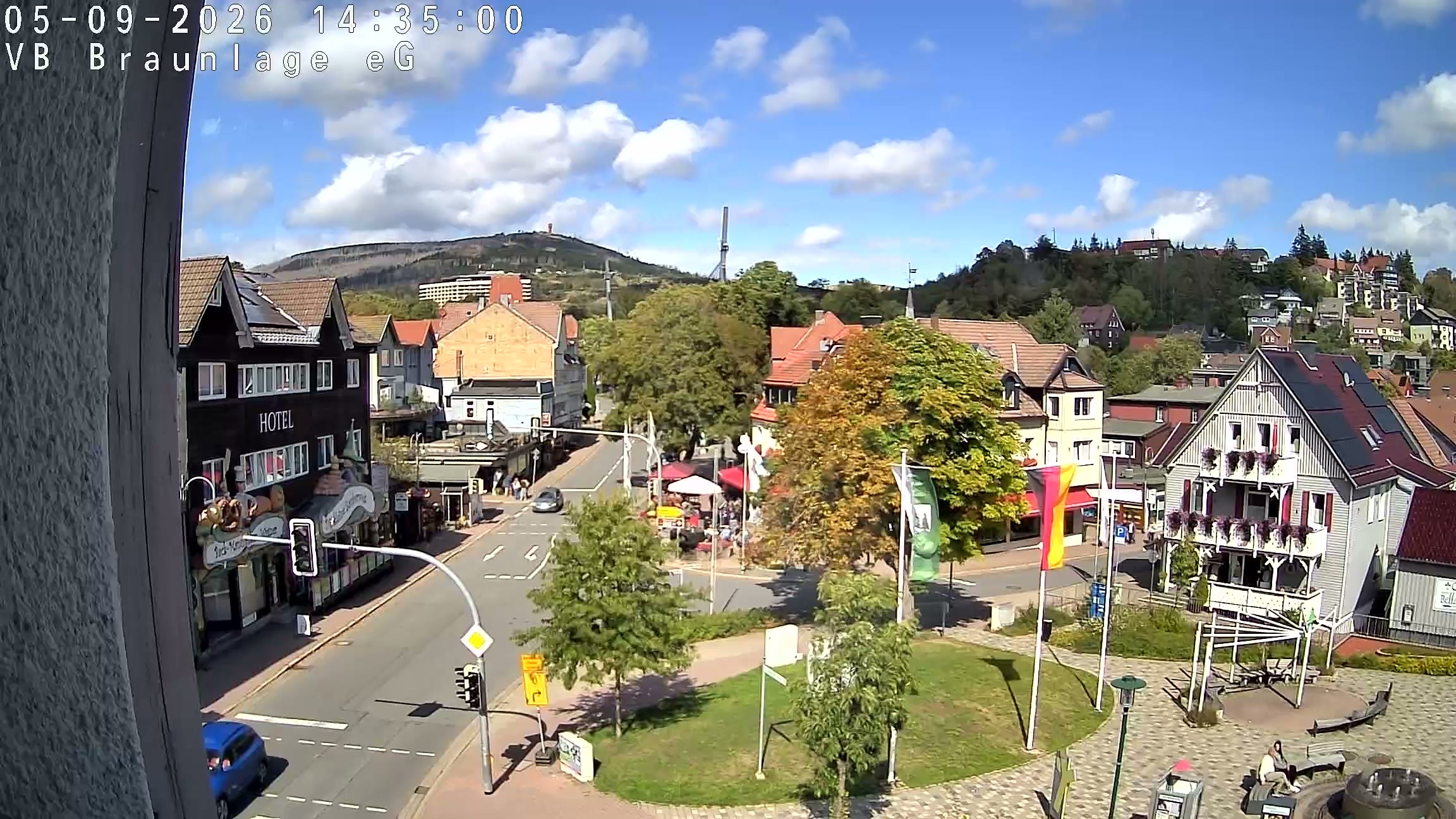 Archived image Webcam Braunlage - City Centre