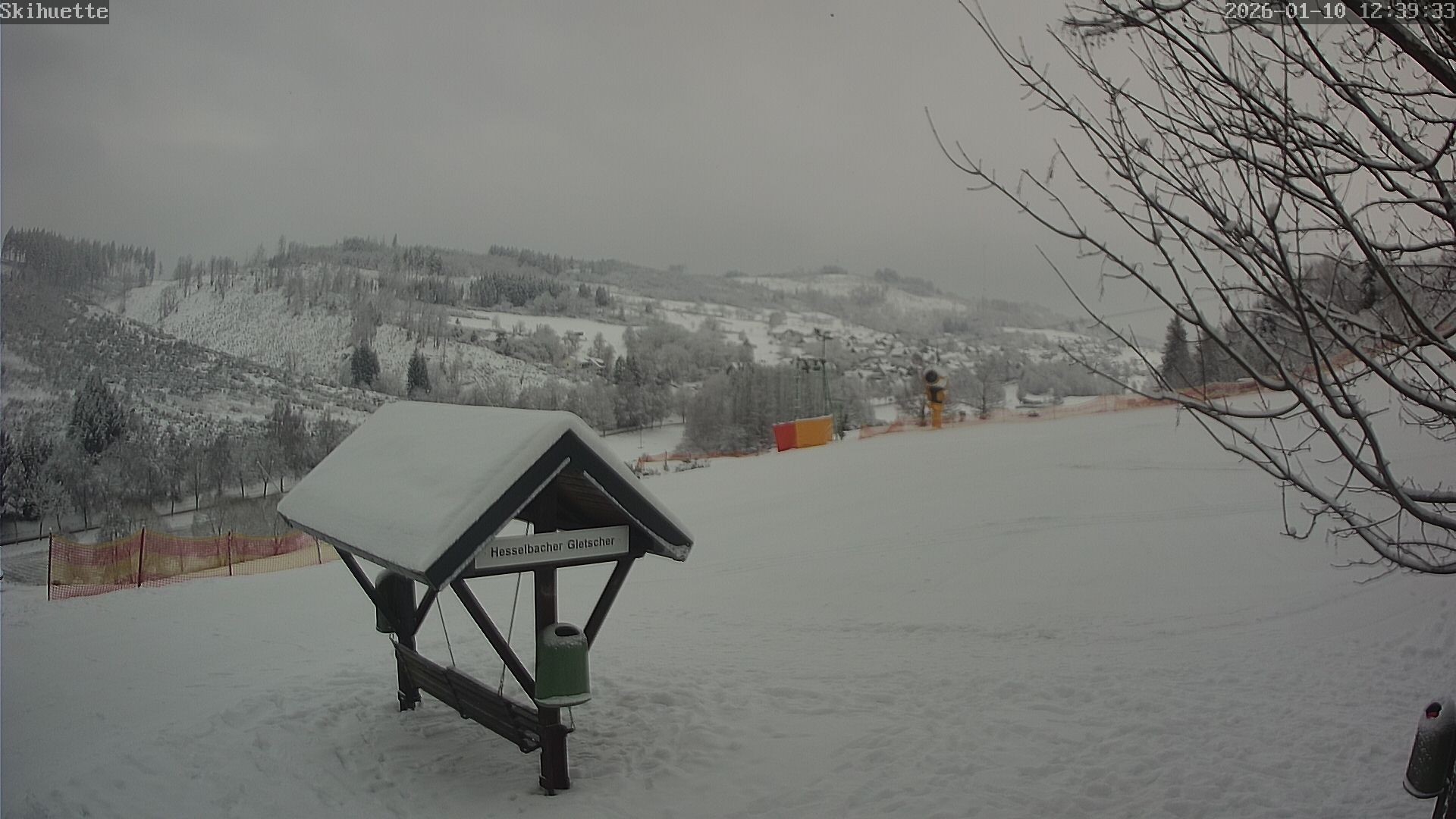 Archiv Foto Webcam Blick auf Hesselbach