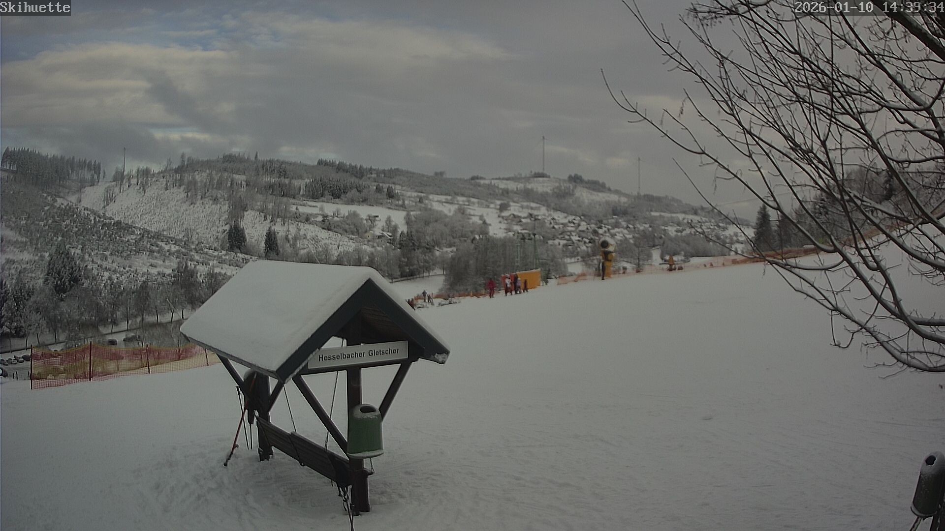 Archiv Foto Webcam Blick auf Hesselbach