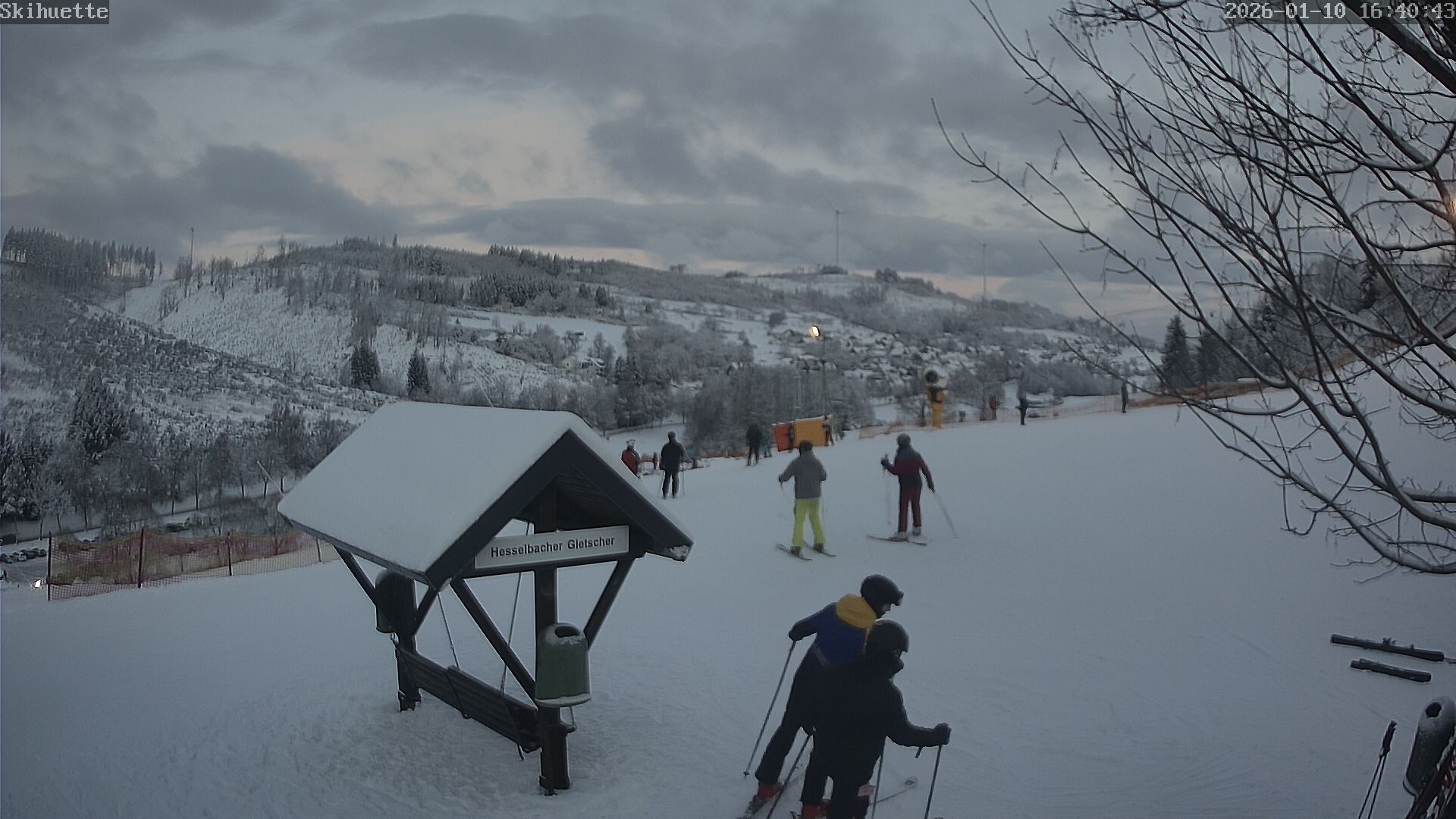 Archiv Foto Webcam Blick auf Hesselbach