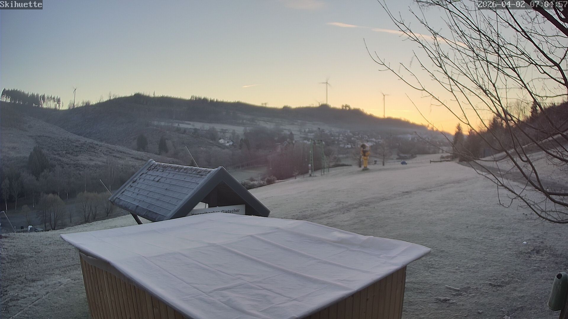 Archiv Foto Webcam Blick auf Hesselbach