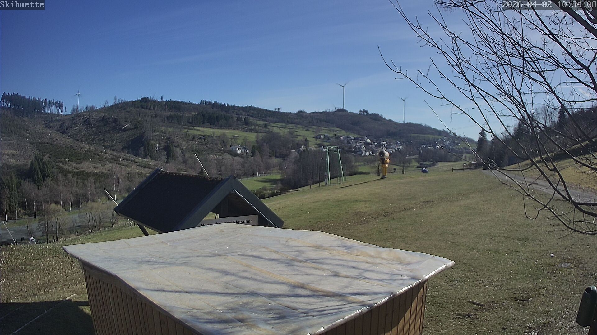 Archiv Foto Webcam Blick auf Hesselbach