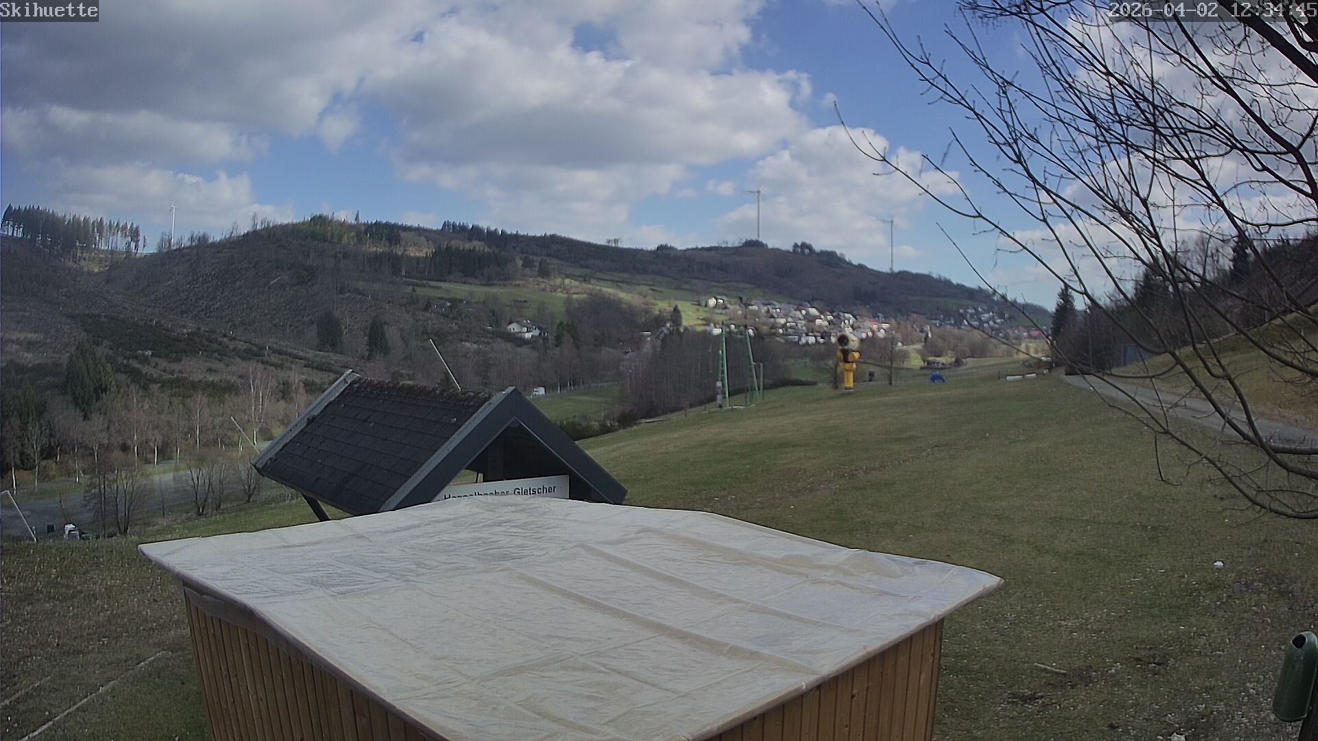 Archiv Foto Webcam Blick auf Hesselbach