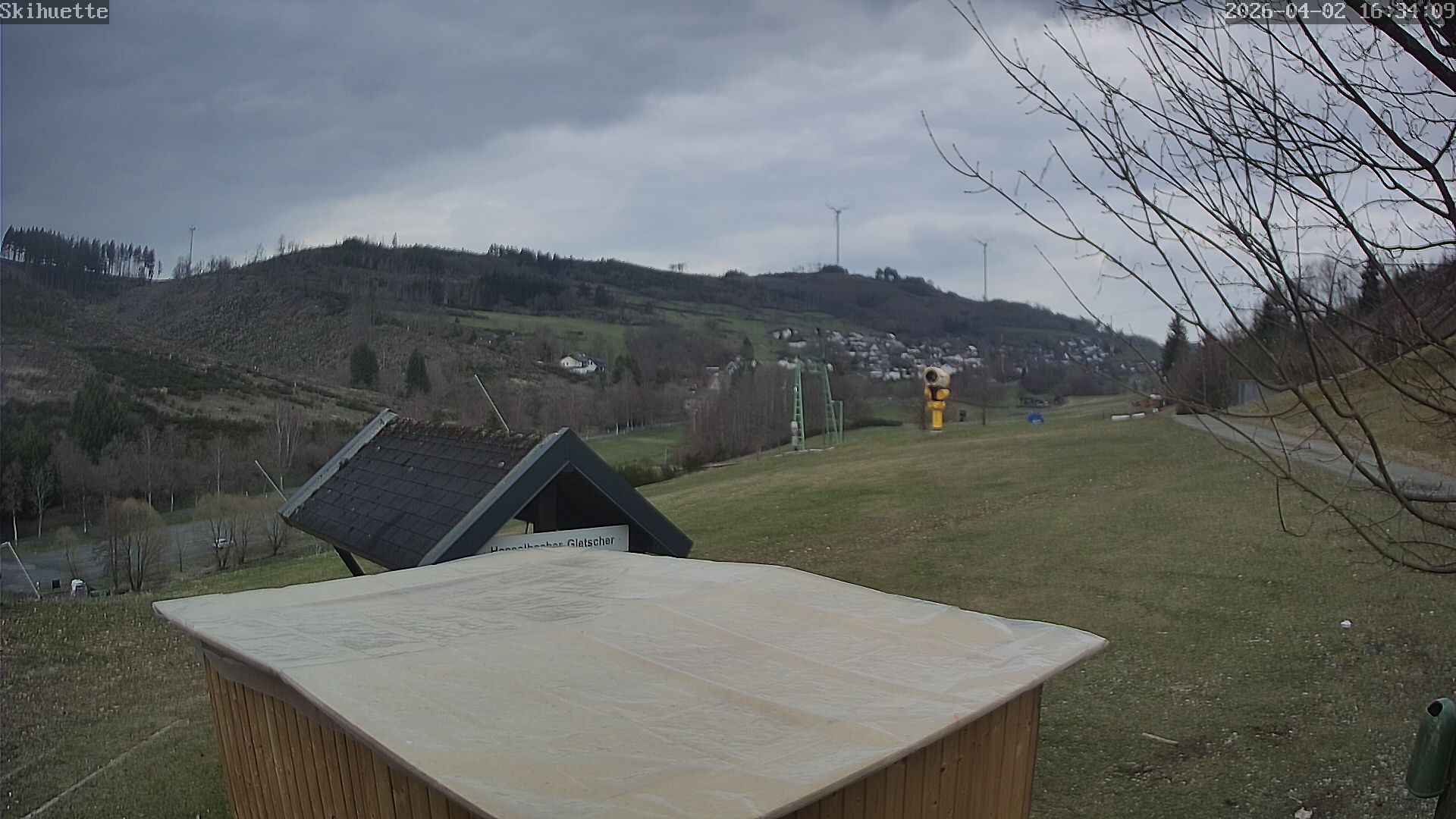 Archiv Foto Webcam Blick auf Hesselbach