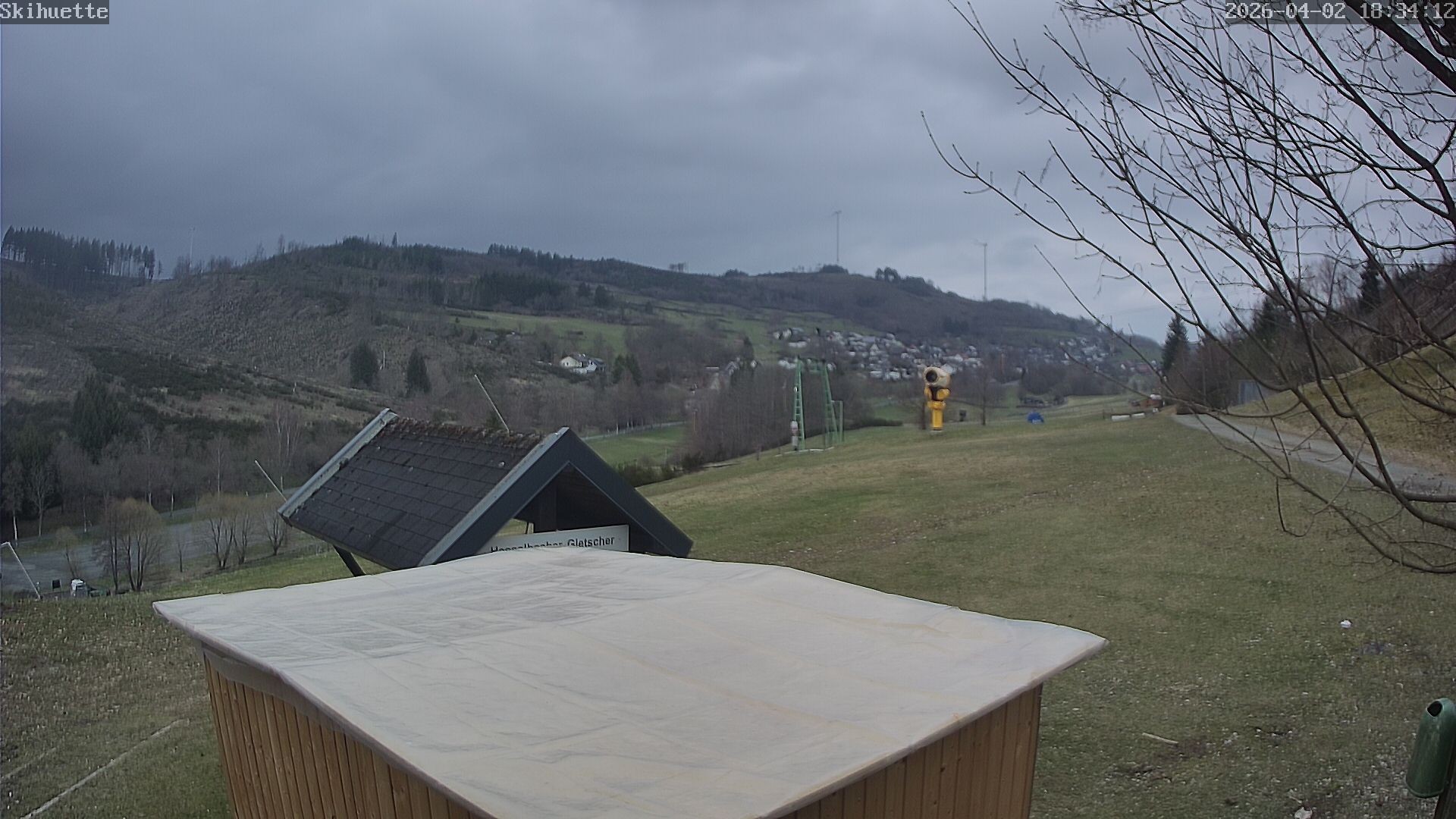 Archiv Foto Webcam Blick auf Hesselbach