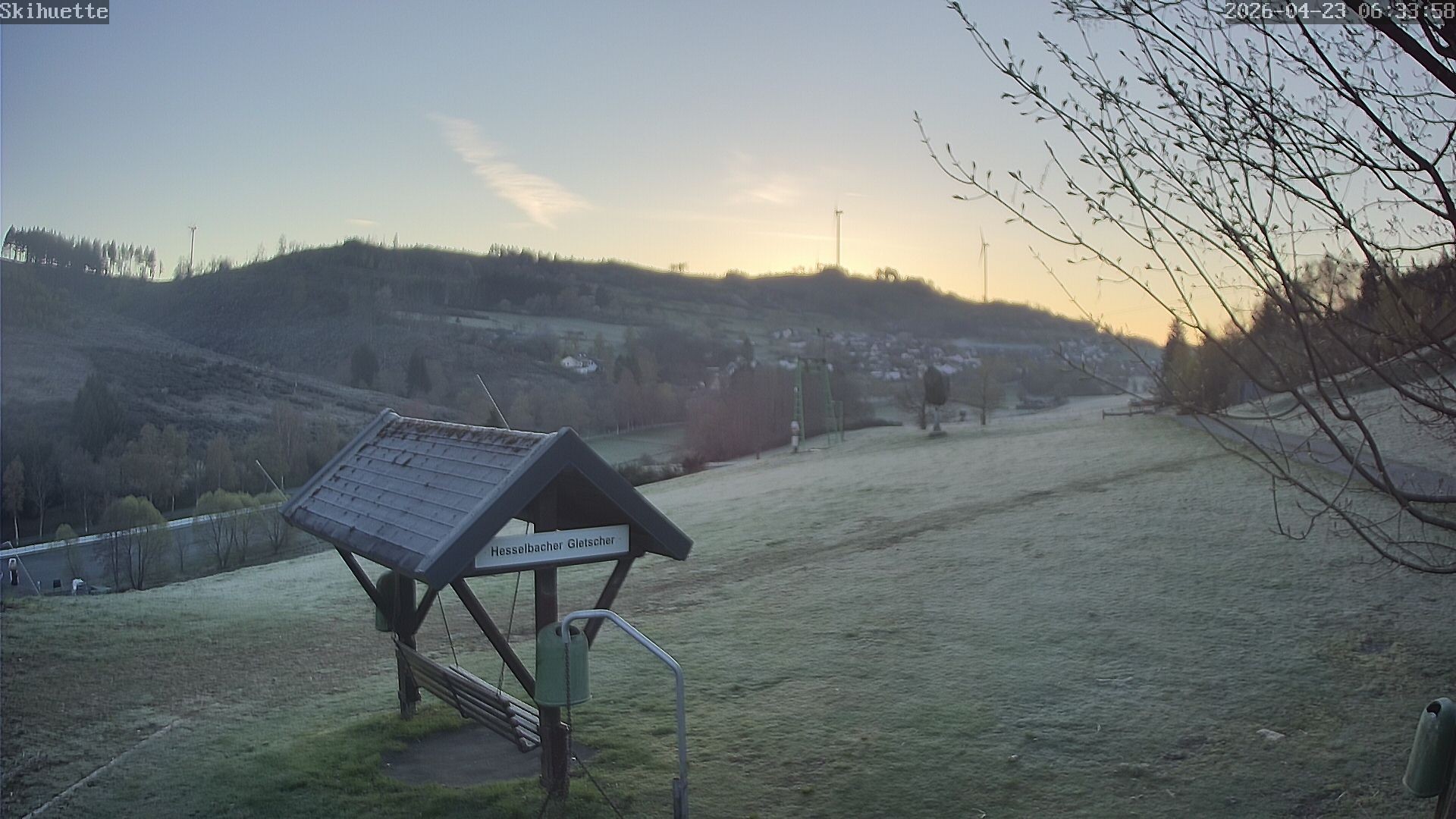 Archiv Foto Webcam Blick auf Hesselbach