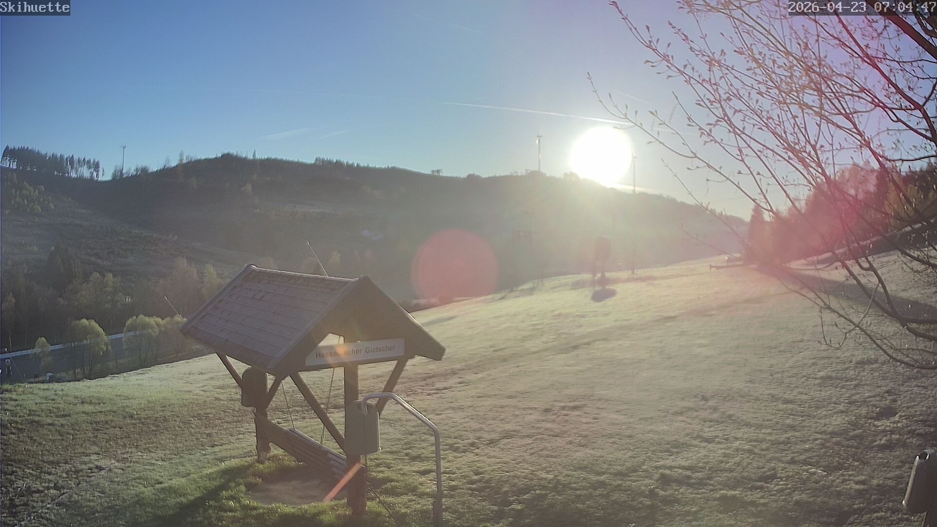 Archiv Foto Webcam Blick auf Hesselbach