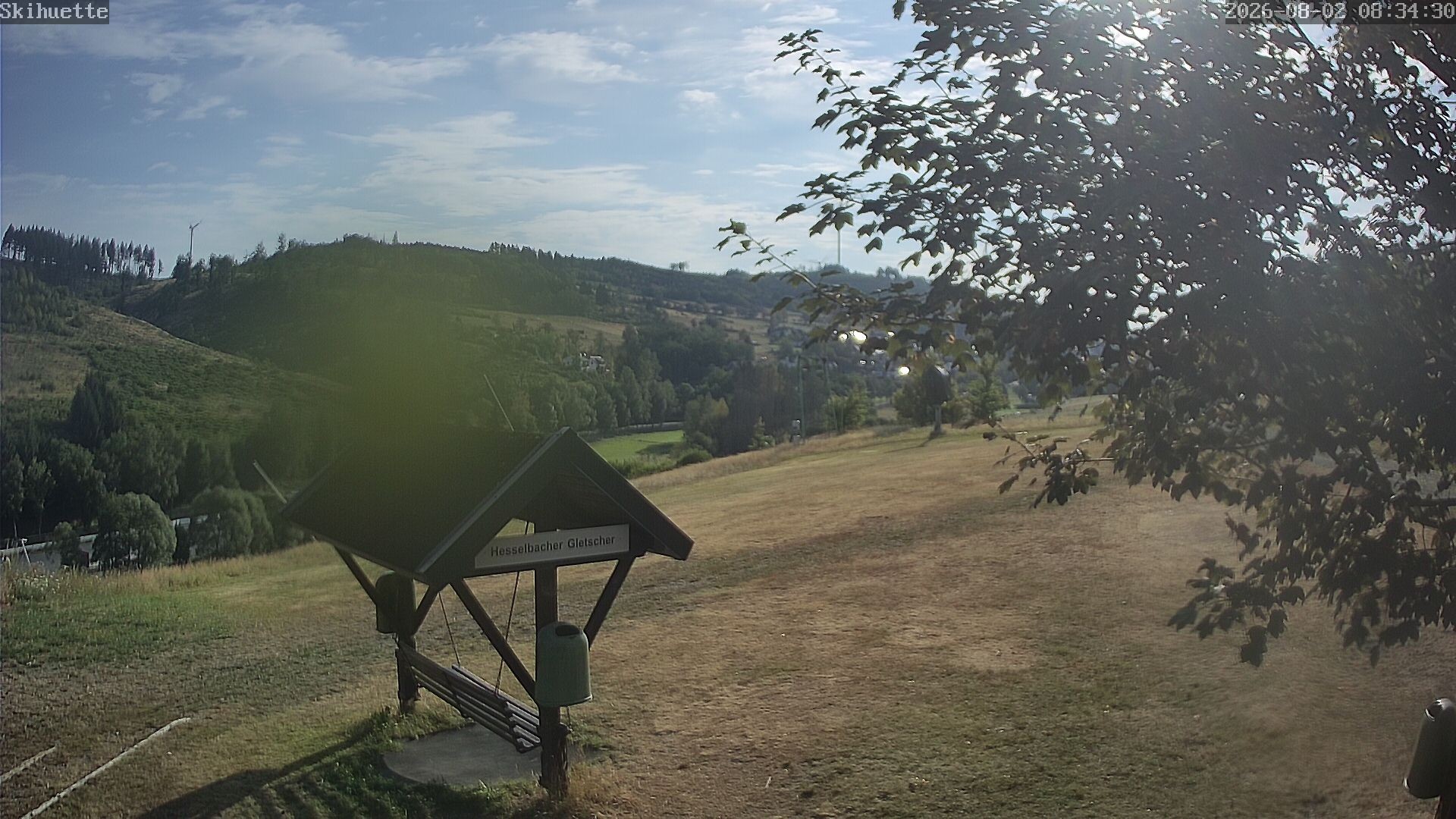 Archiv Foto Webcam Blick auf Hesselbach