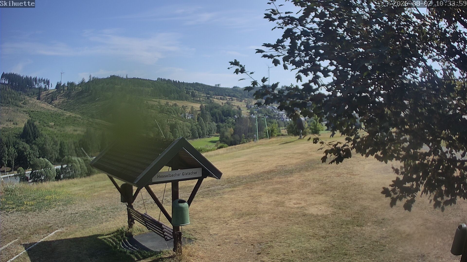 Archiv Foto Webcam Blick auf Hesselbach