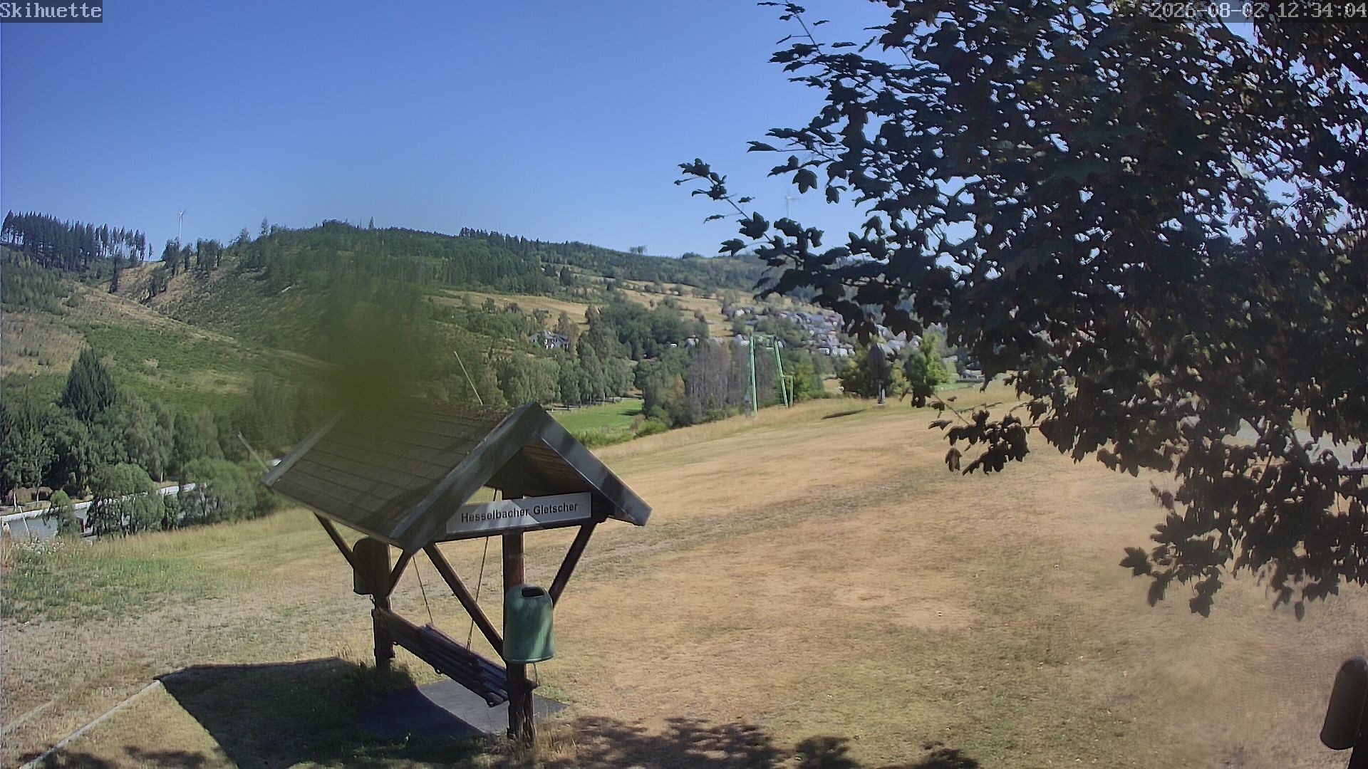 Archiv Foto Webcam Blick auf Hesselbach