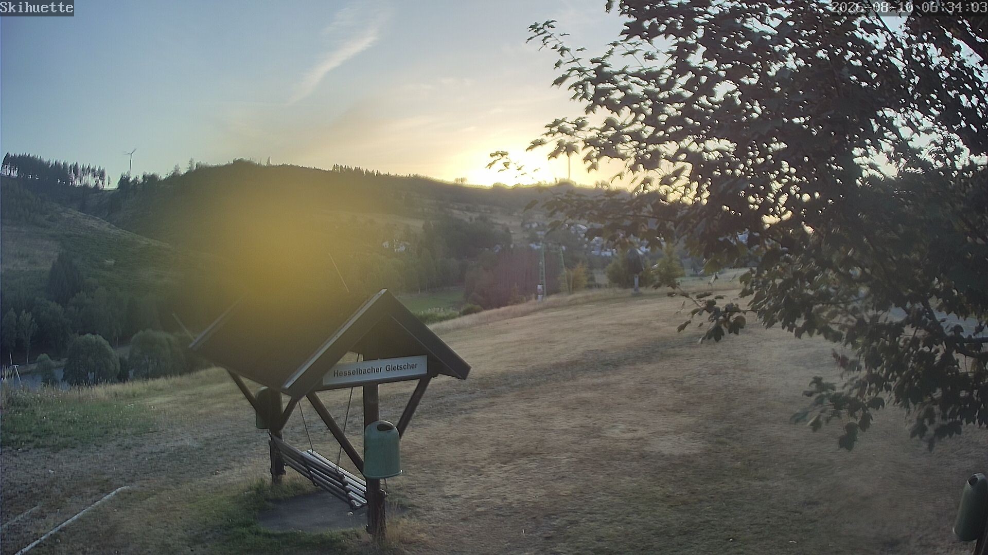 Archiv Foto Webcam Blick auf Hesselbach