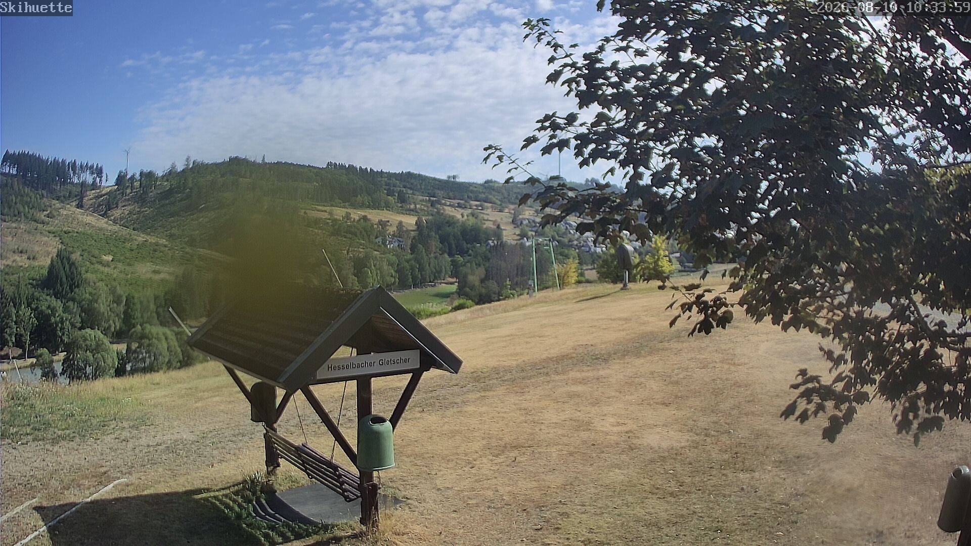 Archiv Foto Webcam Blick auf Hesselbach