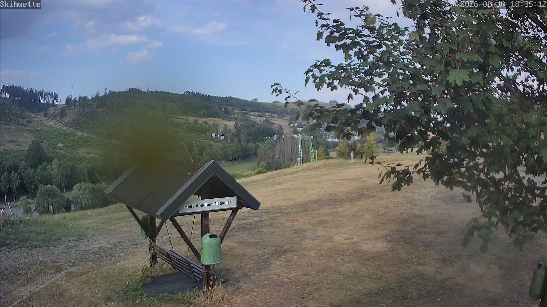 Archiv Foto Webcam Blick auf Hesselbach
