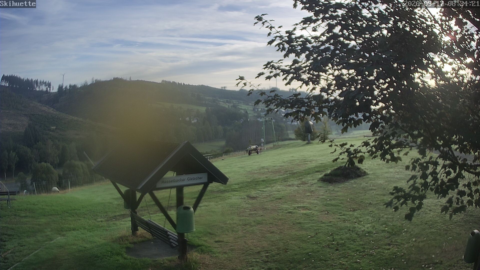 Archiv Foto Webcam Blick auf Hesselbach