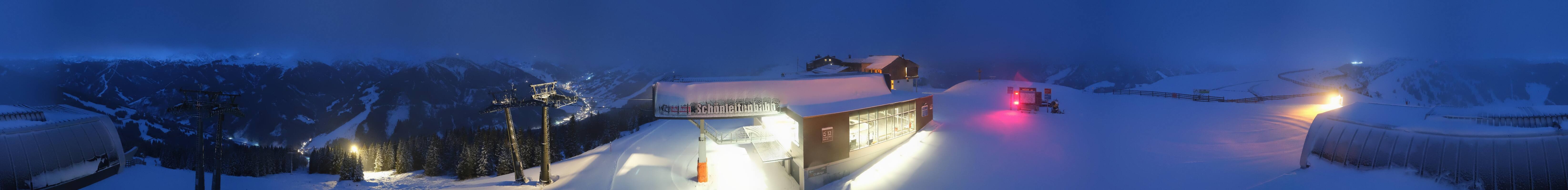 Archived image Webcam Wildenkarkogel (Saalbach)