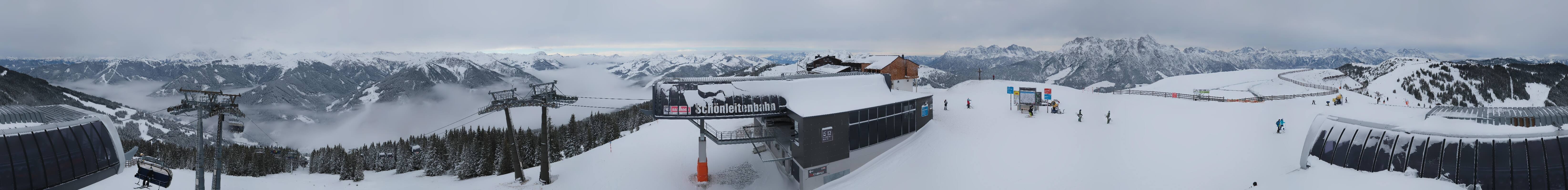 Archived image Webcam Wildenkarkogel (Saalbach)