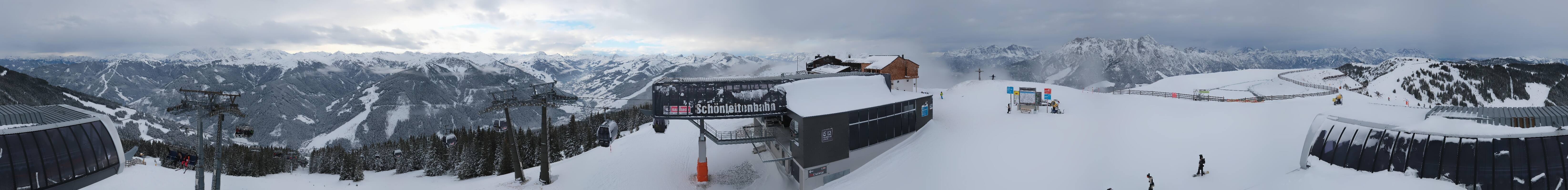 Archived image Webcam Wildenkarkogel (Saalbach)