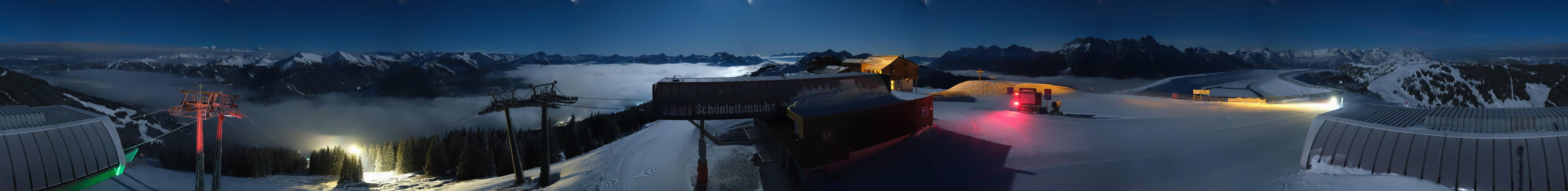 Archiv Foto Webcam Wildenkarkogel bei Saalbach