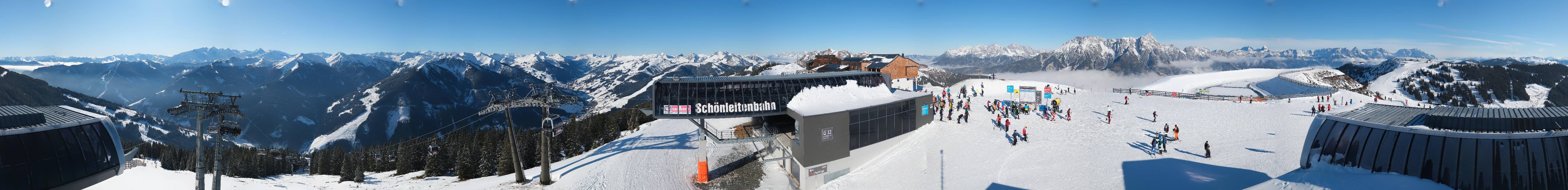 Archiv Foto Webcam Wildenkarkogel bei Saalbach