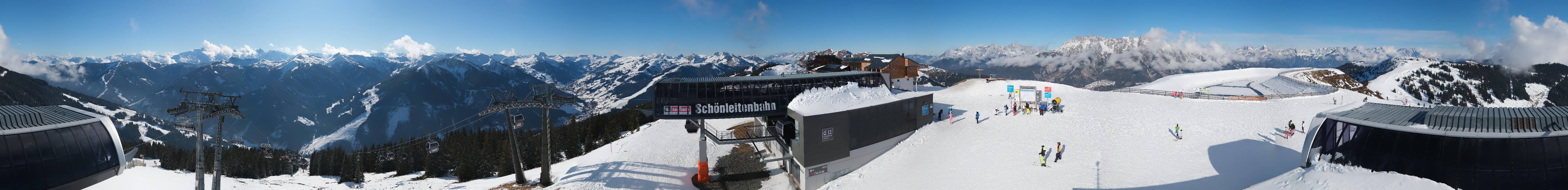 Archiv Foto Webcam Wildenkarkogel bei Saalbach