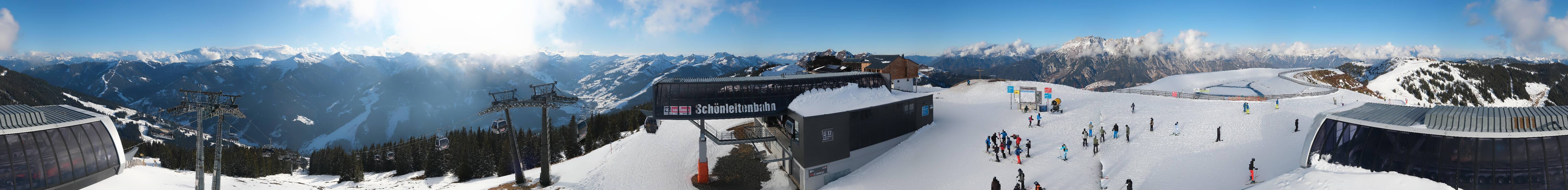 Archiv Foto Webcam Wildenkarkogel bei Saalbach