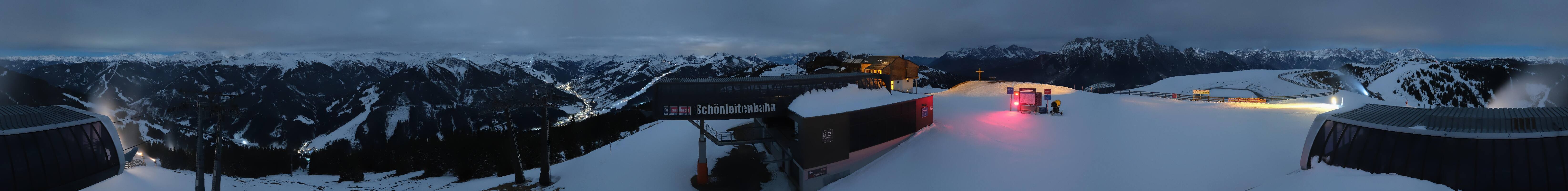 Archiv Foto Webcam Wildenkarkogel bei Saalbach