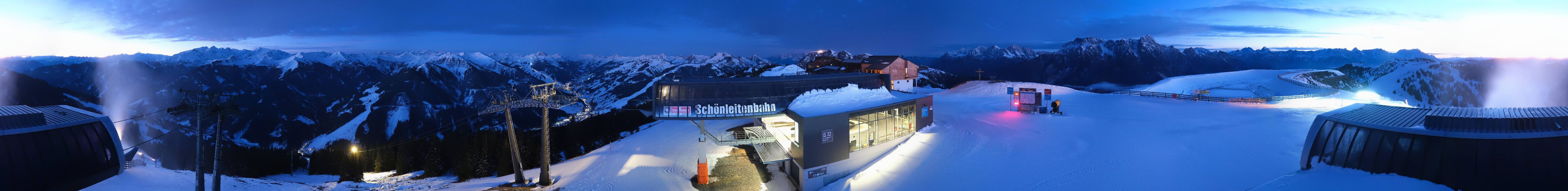 Archiv Foto Webcam Wildenkarkogel bei Saalbach