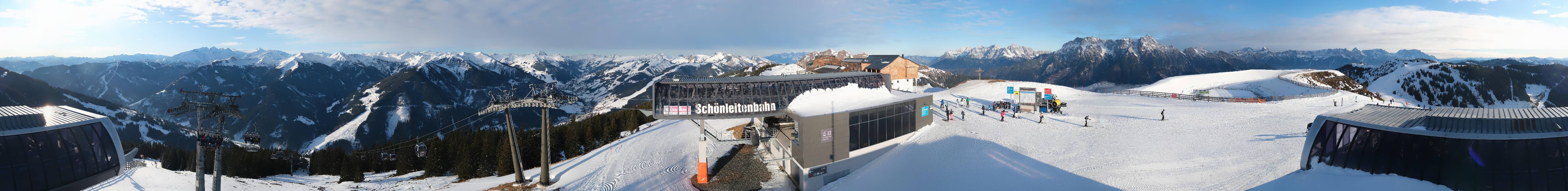 Archiv Foto Webcam Wildenkarkogel bei Saalbach