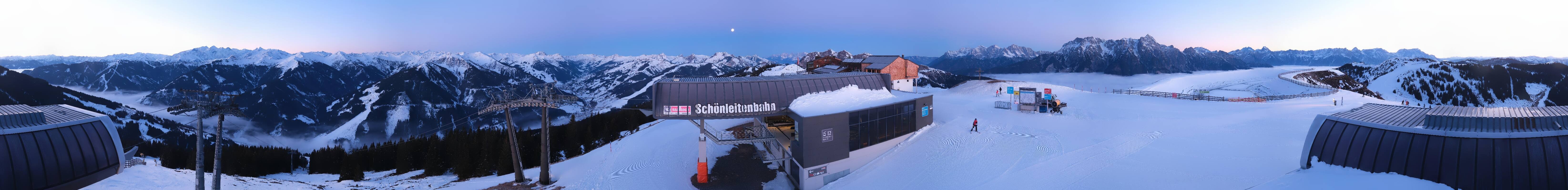 Archiv Foto Webcam Wildenkarkogel bei Saalbach
