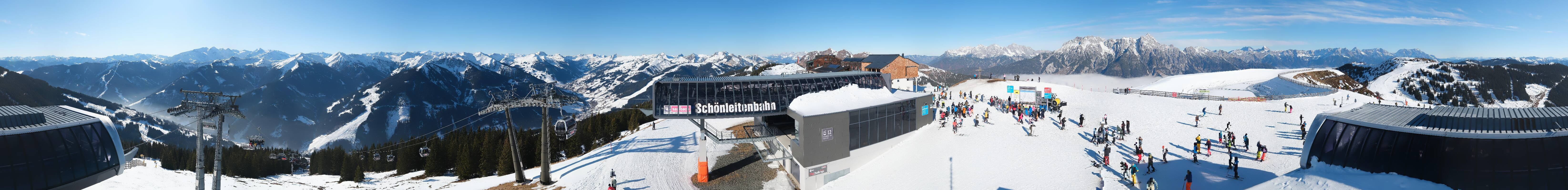 Archiv Foto Webcam Wildenkarkogel bei Saalbach