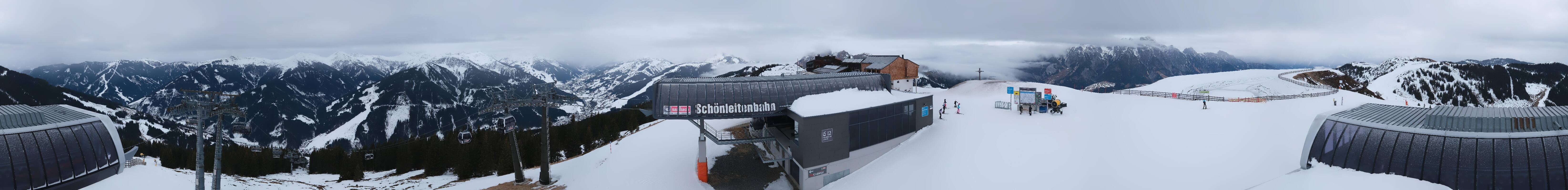 Archived image Webcam Wildenkarkogel (Saalbach)