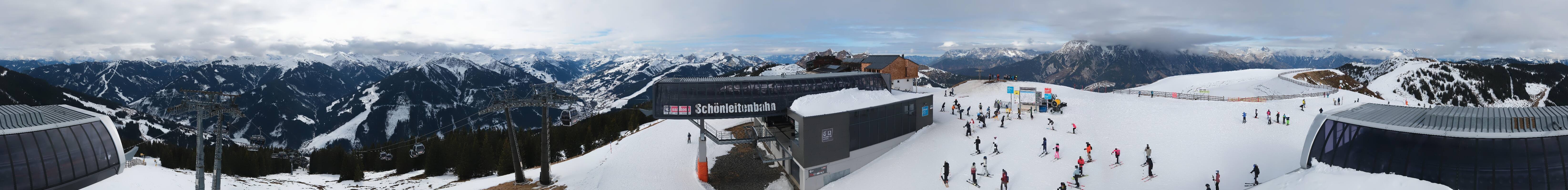Archived image Webcam Wildenkarkogel (Saalbach)
