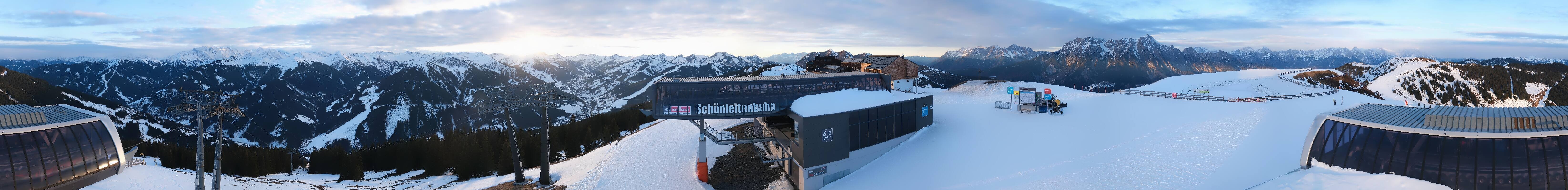 Archived image Webcam Wildenkarkogel (Saalbach)