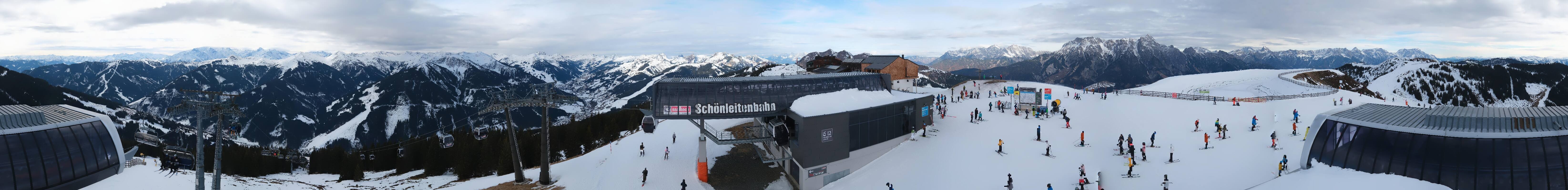 Archiv Foto Webcam Wildenkarkogel bei Saalbach