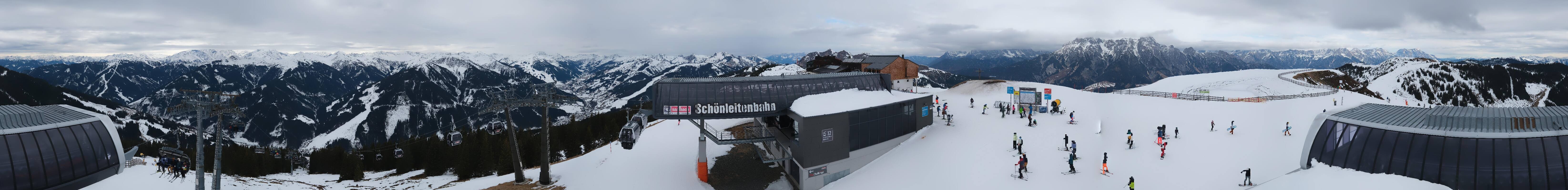 Archiv Foto Webcam Wildenkarkogel bei Saalbach