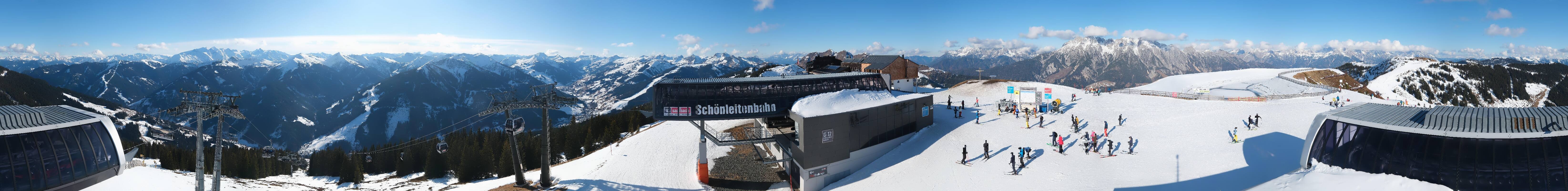 Archiv Foto Webcam Wildenkarkogel bei Saalbach