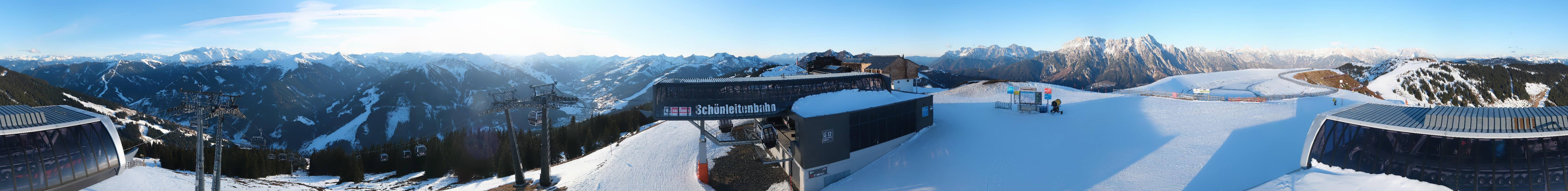 Archiv Foto Webcam Wildenkarkogel bei Saalbach