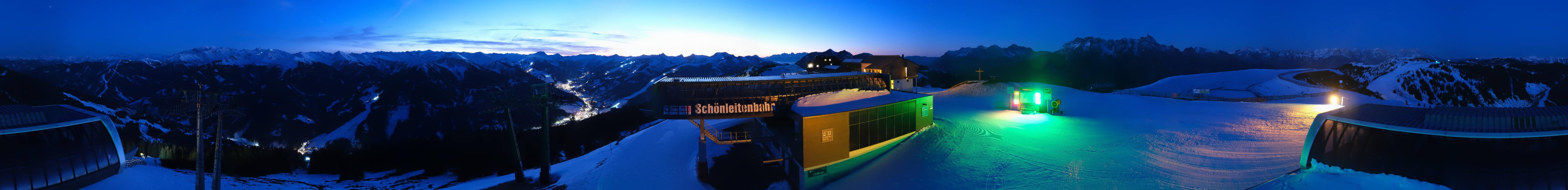 Archiv Foto Webcam Wildenkarkogel bei Saalbach