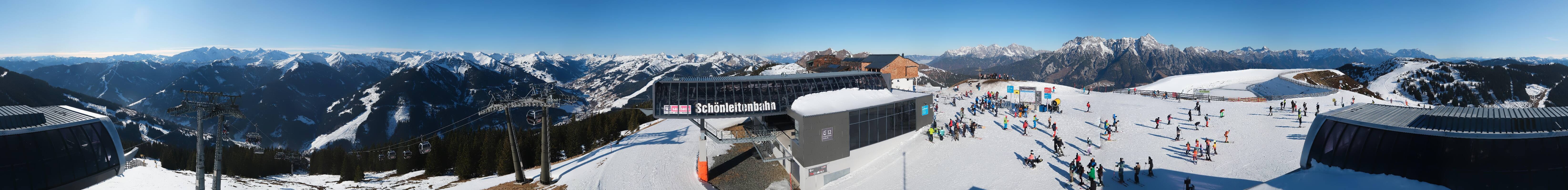Archiv Foto Webcam Wildenkarkogel bei Saalbach
